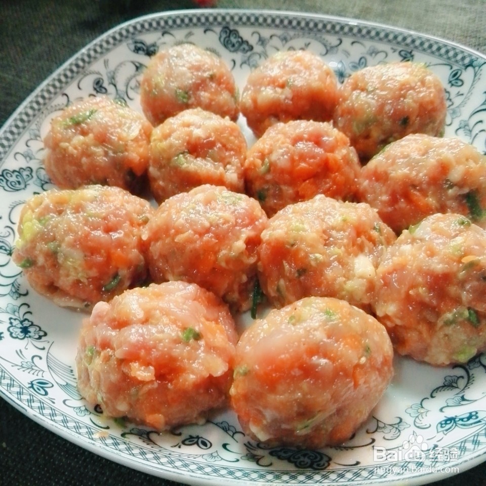 八喜丸子做法