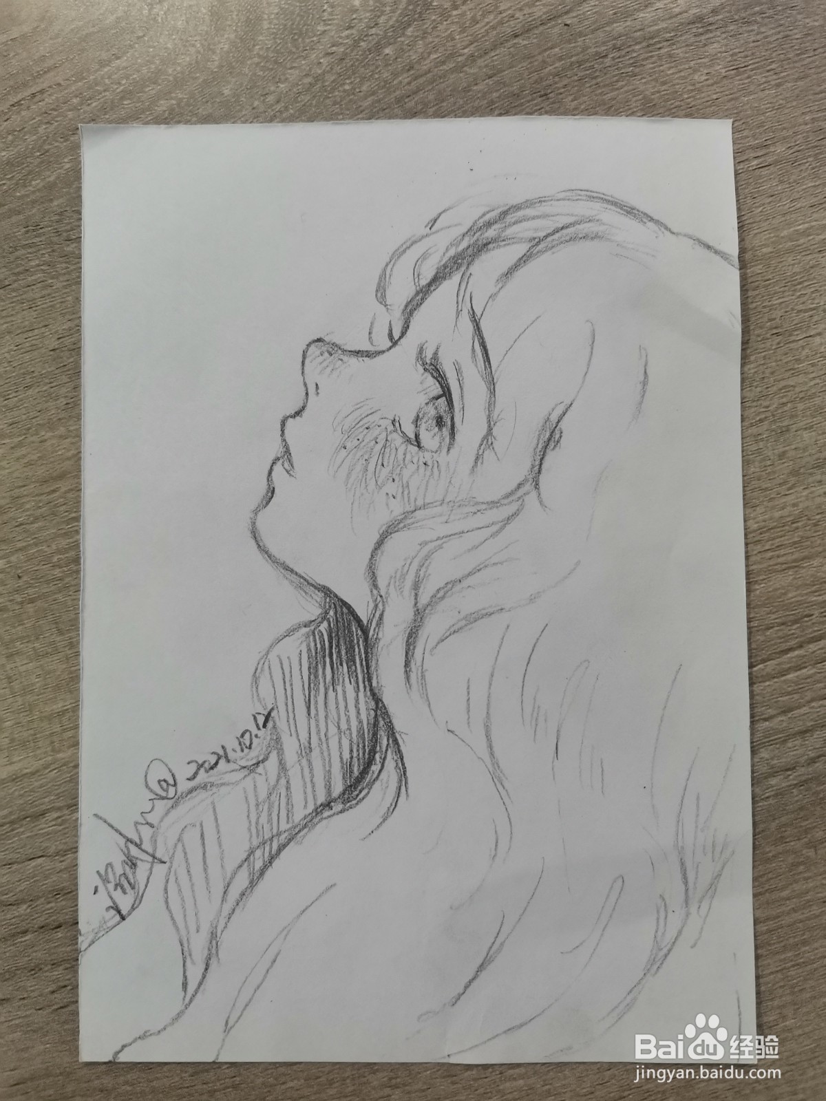 动漫人物正侧面头像画法教程