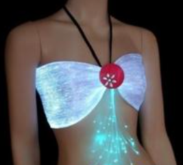 LED发光衣服 LED发光裙子粗略做法