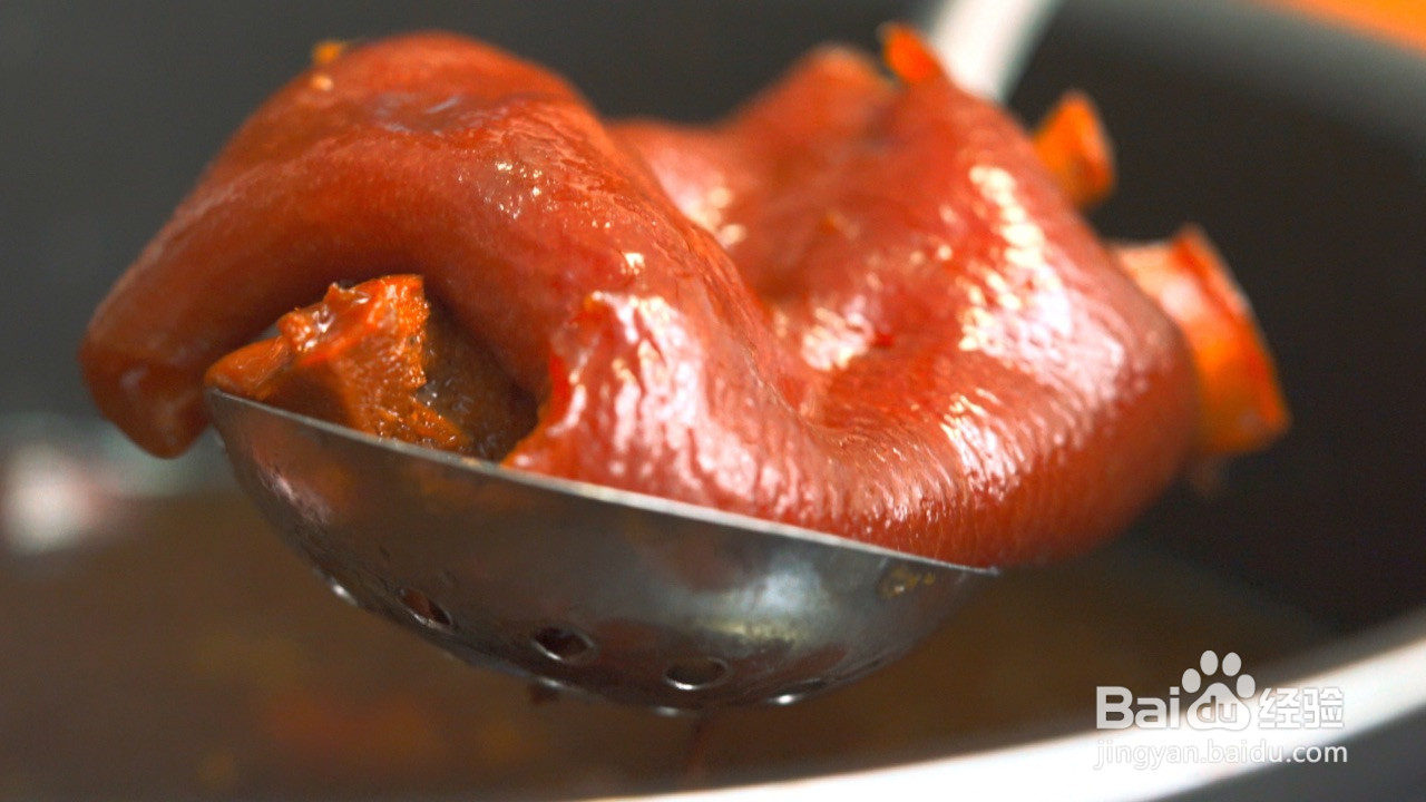 香辣烤猪蹄的做法