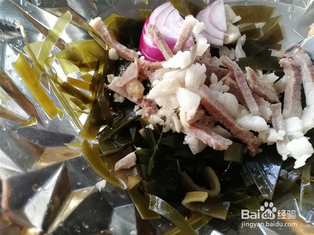 瘦肉丝拌海带丝