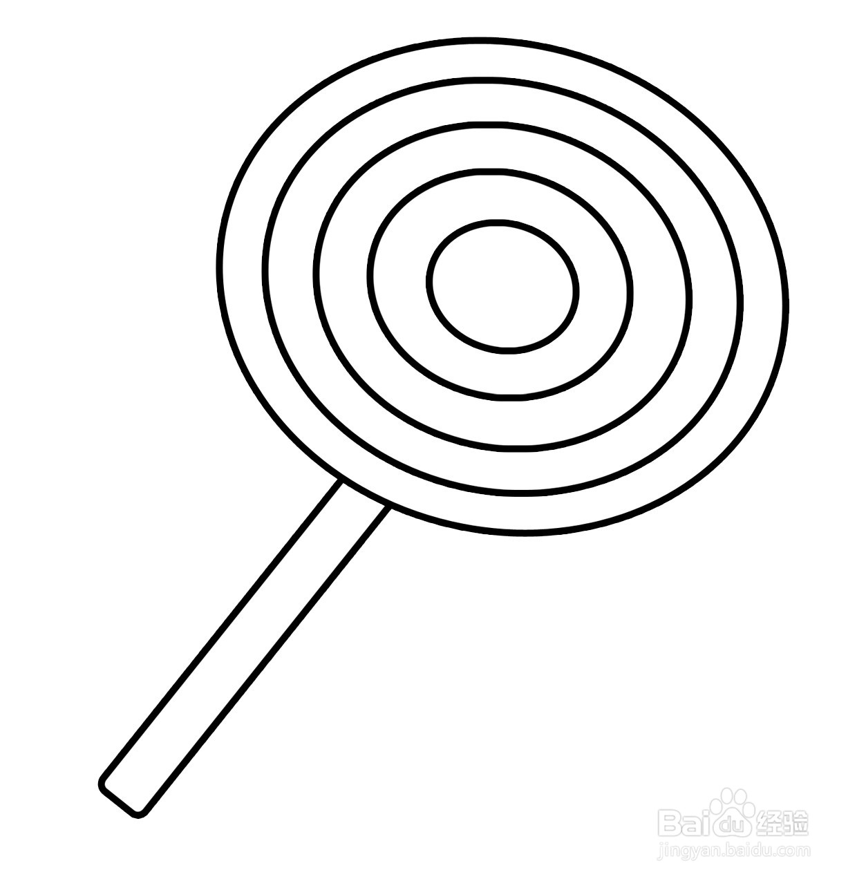 PS如何设计棒棒糖卡通简笔画绘本插图