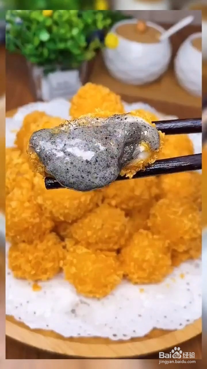 如何自制美味好吃的炸汤圆