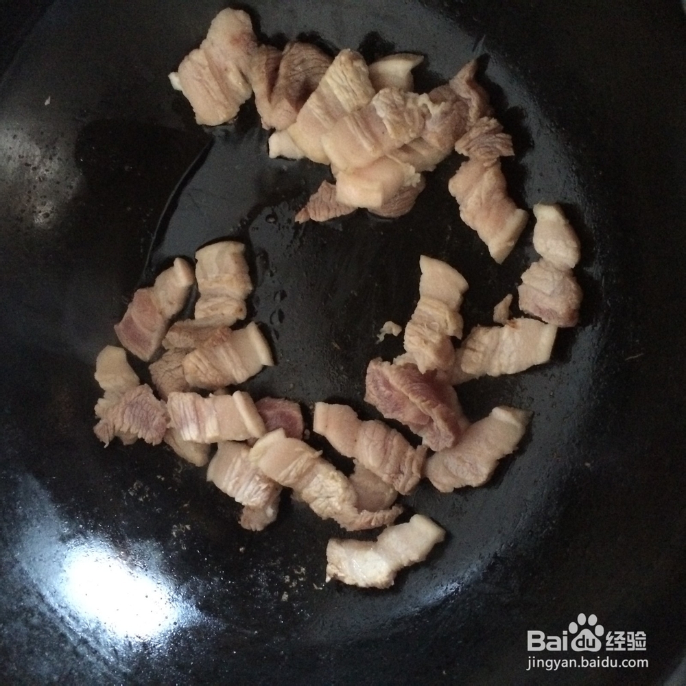 快手菜——黄豆芽炒猪肉