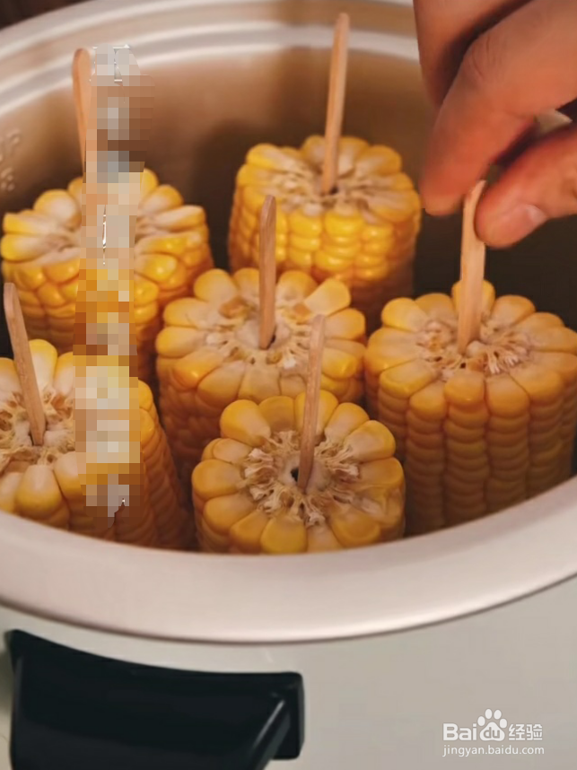 奶香玉米棒的教程