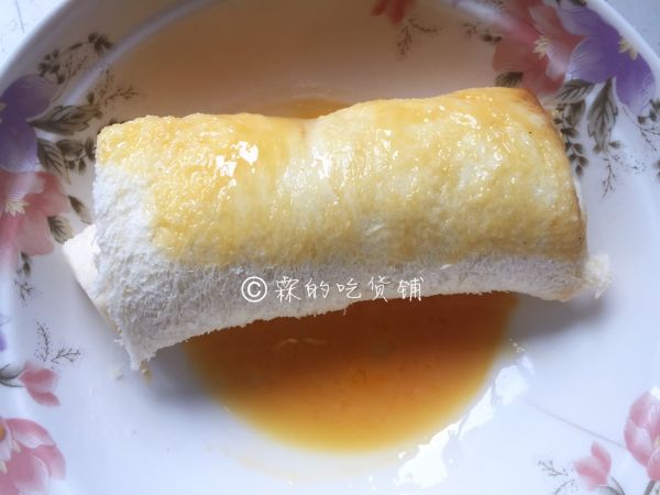 香蕉芝士吐司卷