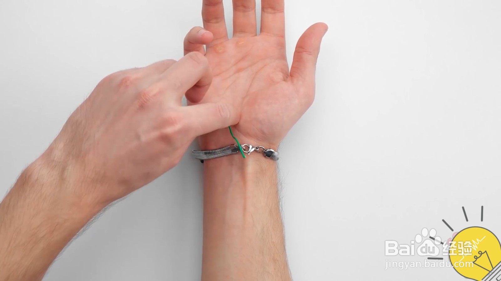 回形针怎么快速带手链