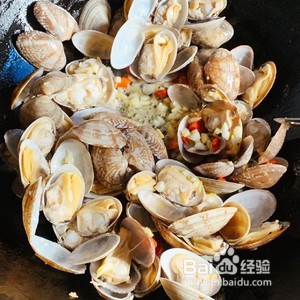 爆炒花甲制作过程
