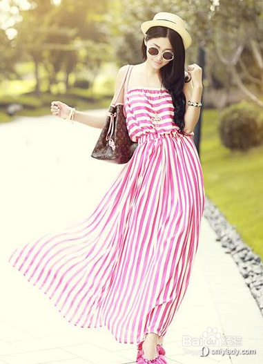 韩国少女甜美穿衣搭配