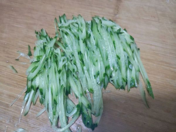 肉丝面#10分钟早餐大挑战#