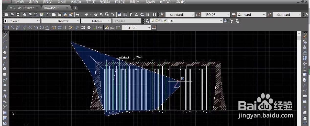 cad框选变成不规则形状