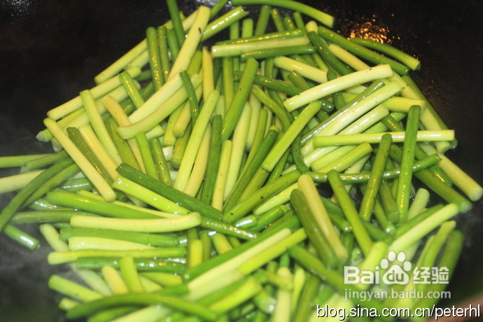 家常菜之蒜苔炒肉