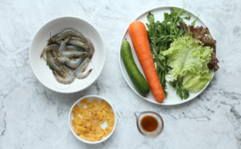 低卡鲜虾沙拉