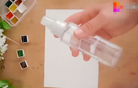 水彩裱纸一边皱了起包怎么办