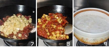 土豆腊味饭怎么做