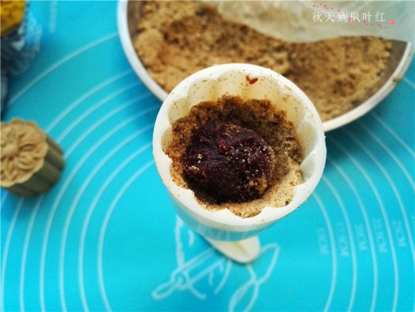 香油豆沙馅绿豆糕