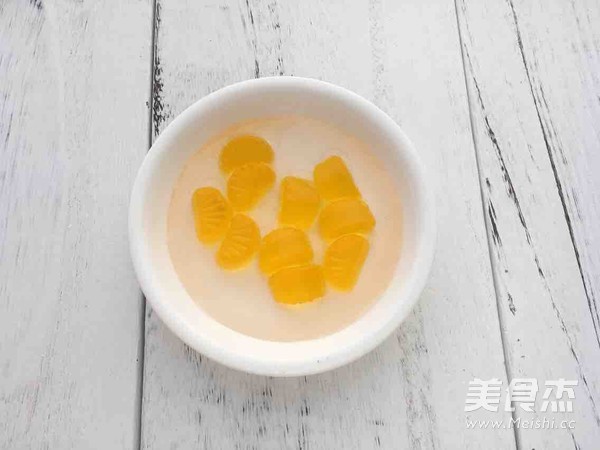 香橙牛奶布丁