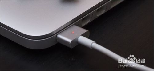 怎么看苹果macbook电脑是否正在充电 百度经验