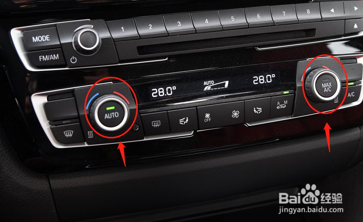 宝马M3汽车空调功能怎么使用