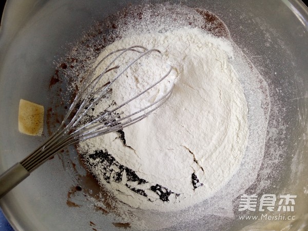 坚果可可方蛋糕