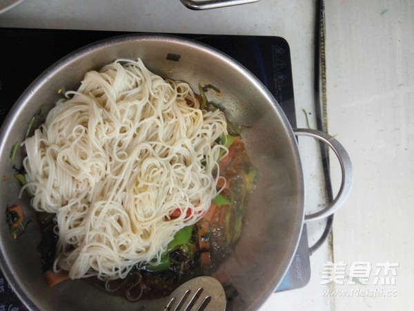 炒面家常版的做法