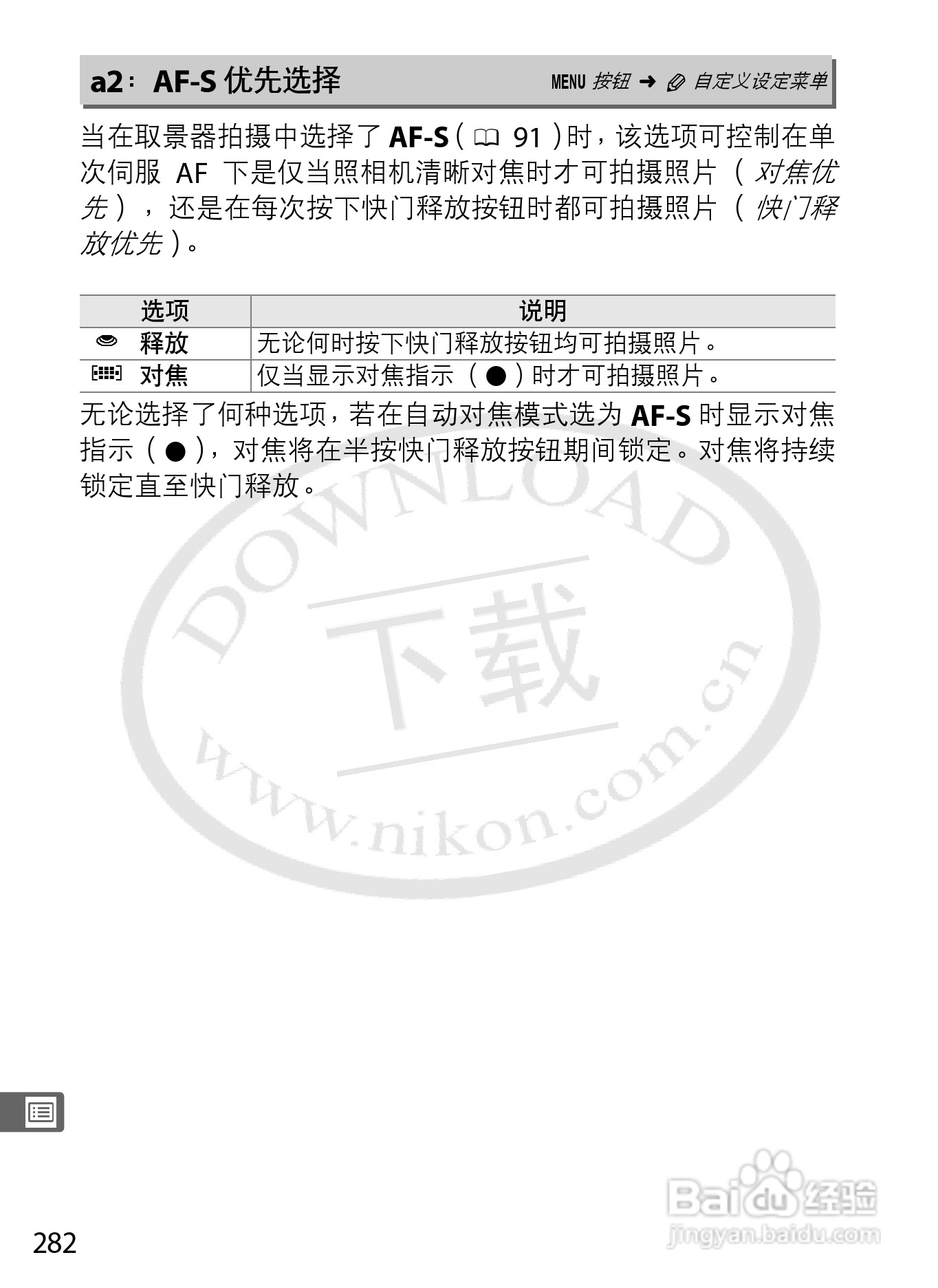 尼康D800E数码相机使用说明书:[31]