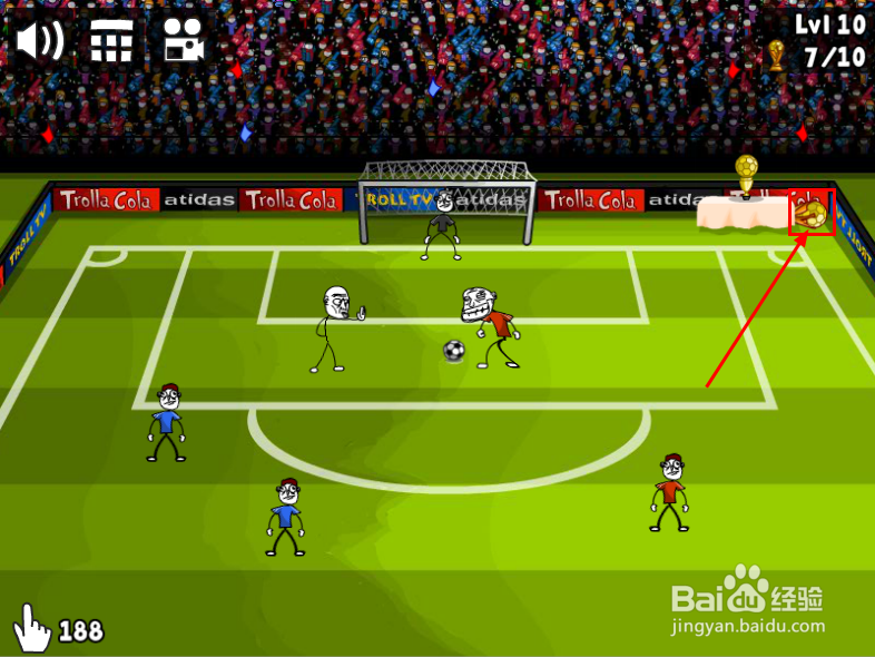 “史上最贱小游戏之足球”攻略