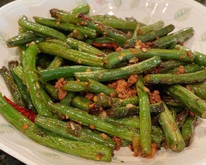 干煸四季豆的做法