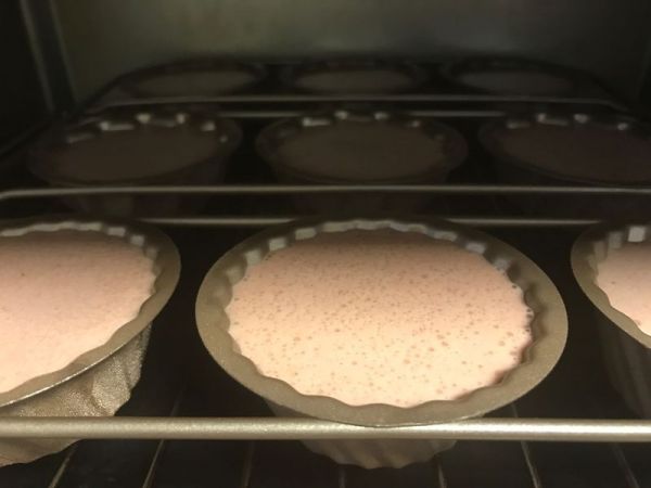 红曲芝士小蛋糕