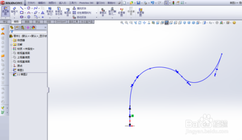 soldworks如何绘制弯管