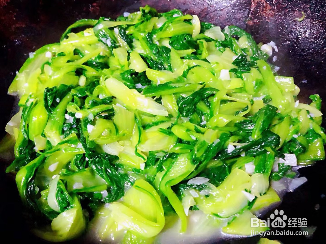 蒜蓉小白菜的做法