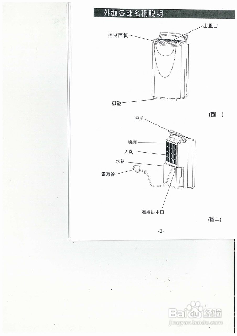 德国宝GP-218RC抽湿机使用说明书:[1]