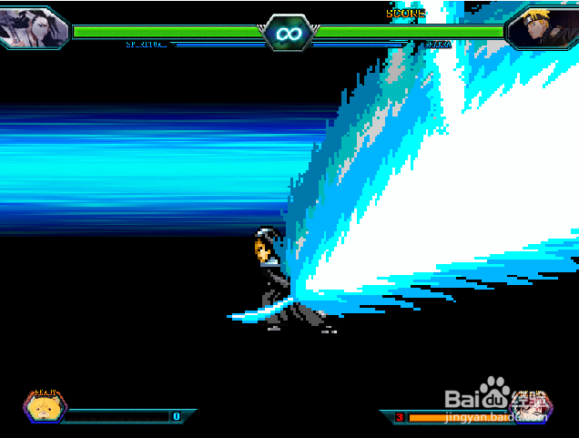 朽木白哉使用技巧死神VS火影3.2