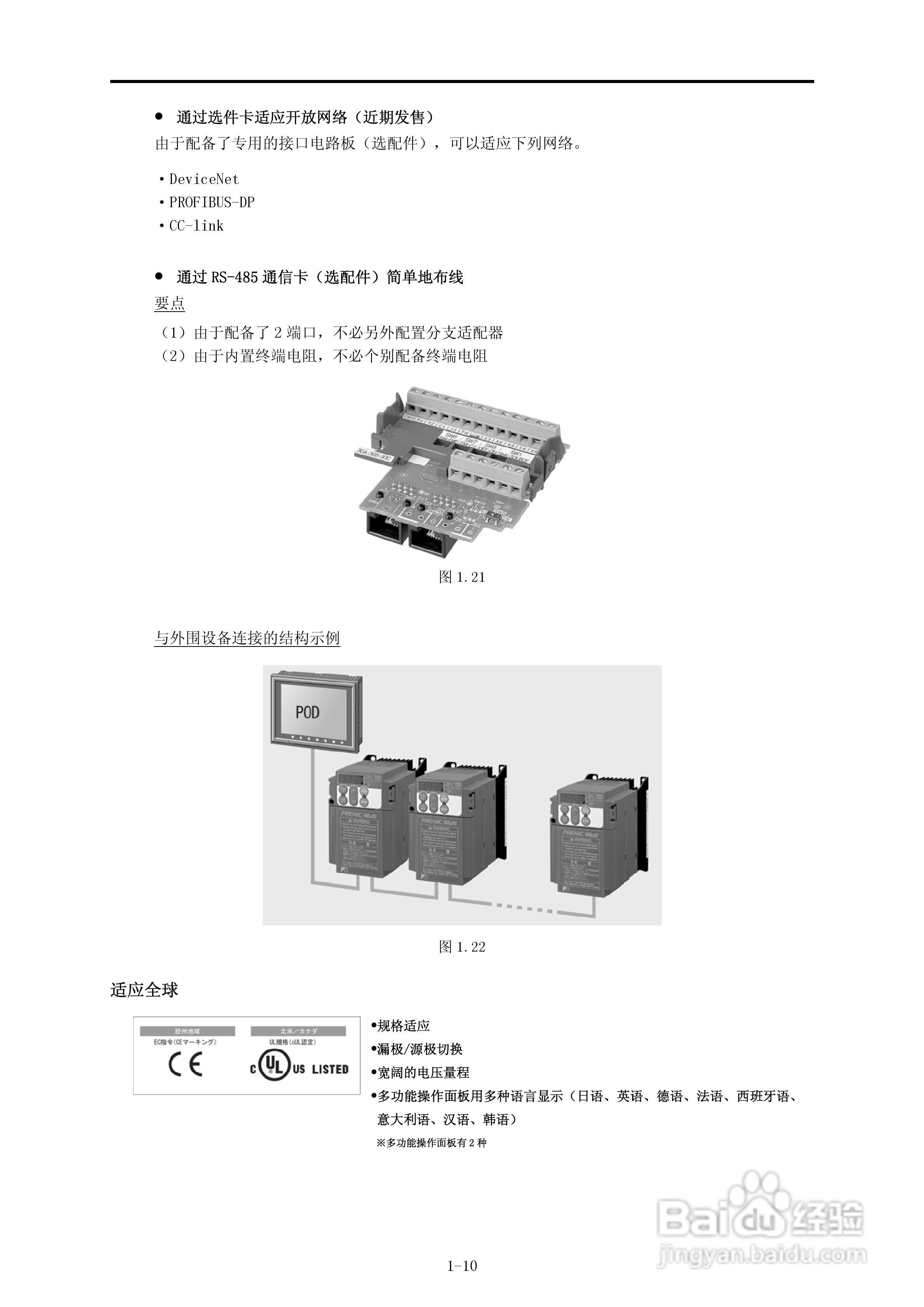 FRENIC-Multi高性能紧凑型变频器用户手册:[3]