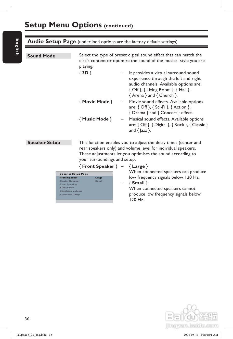 飞利浦DVP3258/98 DVD播放机使用说明书:[2]