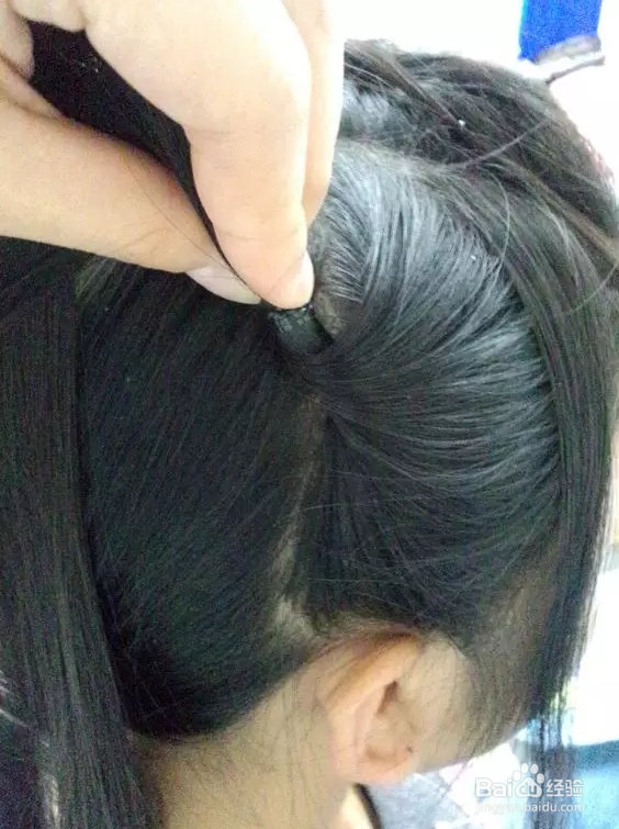 素素白浅的发型教程