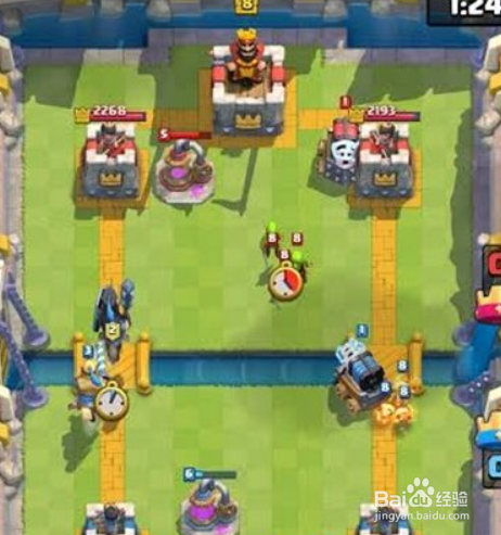 皇室战争暗巫石头风雷卡组攻略