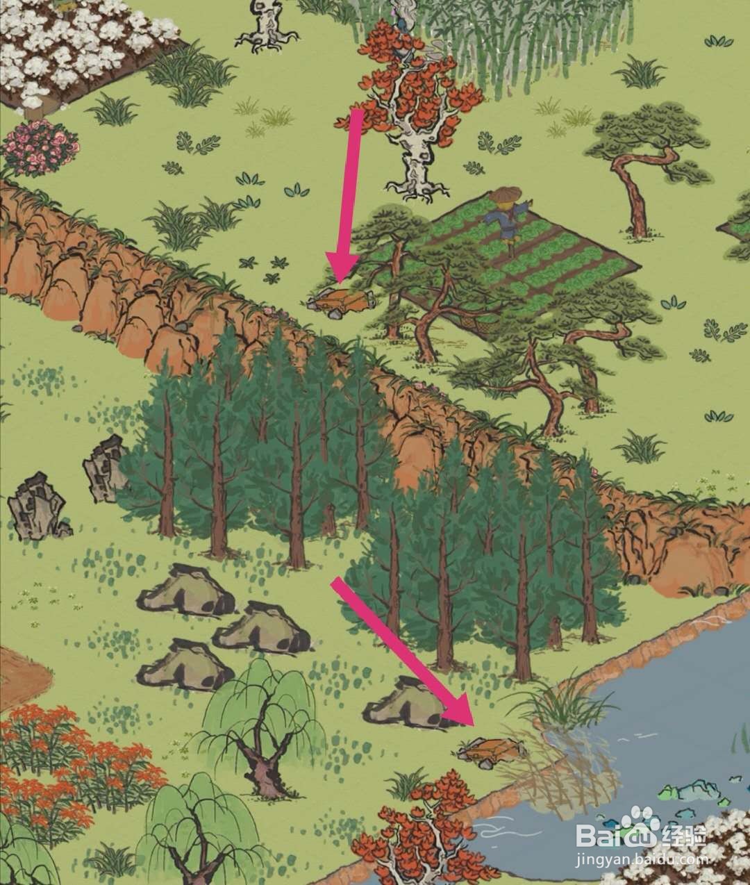 江南百景图秦淮河畔宝箱怎么找