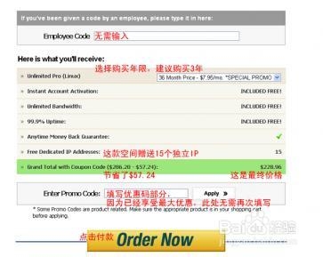IXWeb Hosting主机购买图文教程
