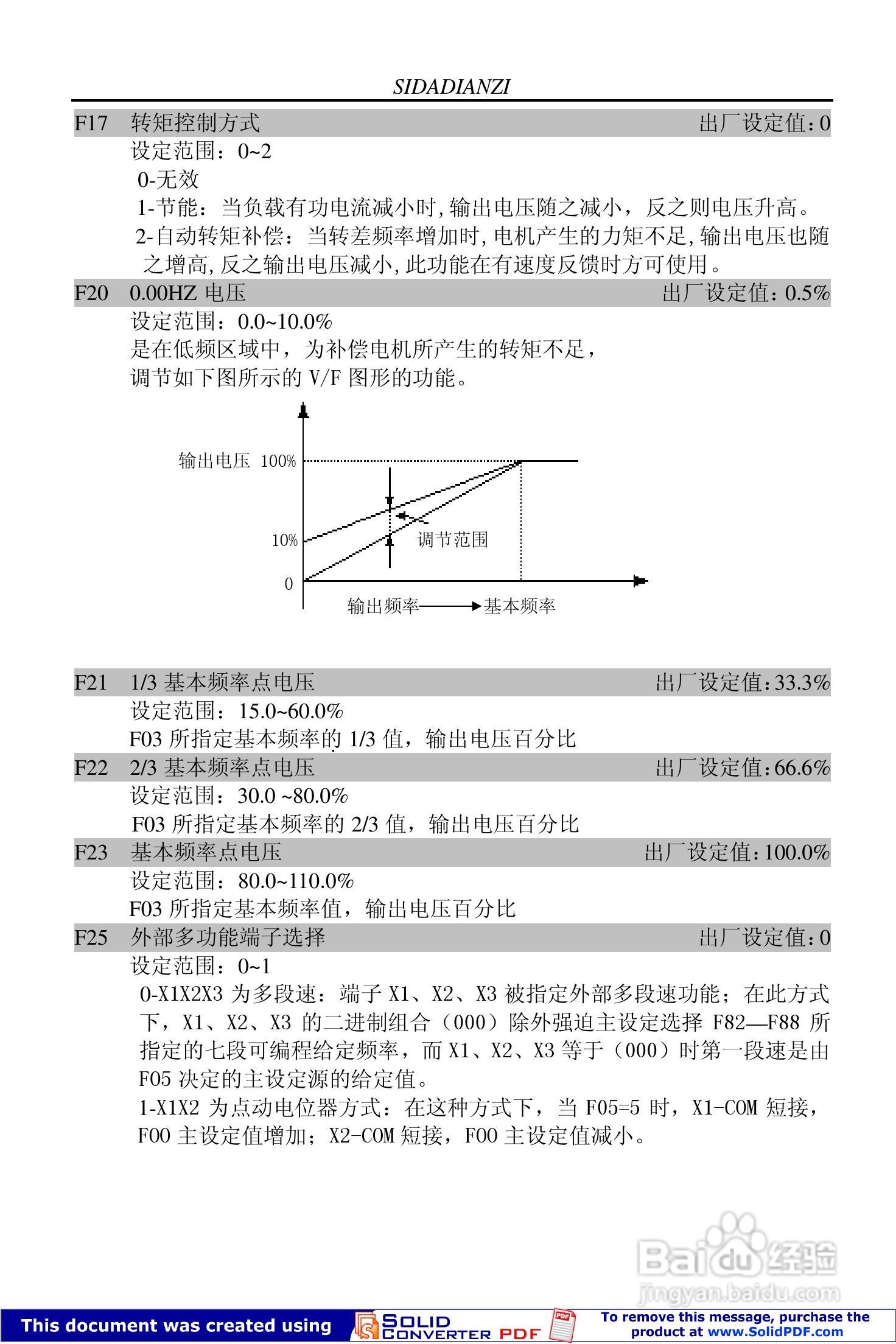 思达JPSD3000-P系列系列变频调速器用户说明书:[4]