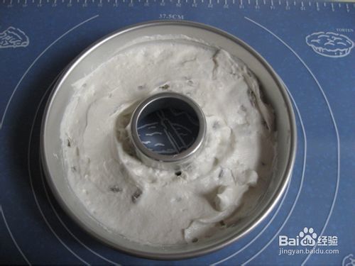 洁白纯粹的天使蛋糕