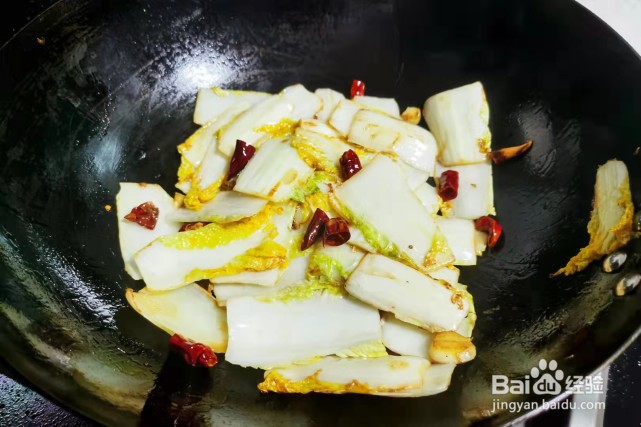 醋溜娃娃菜的做法