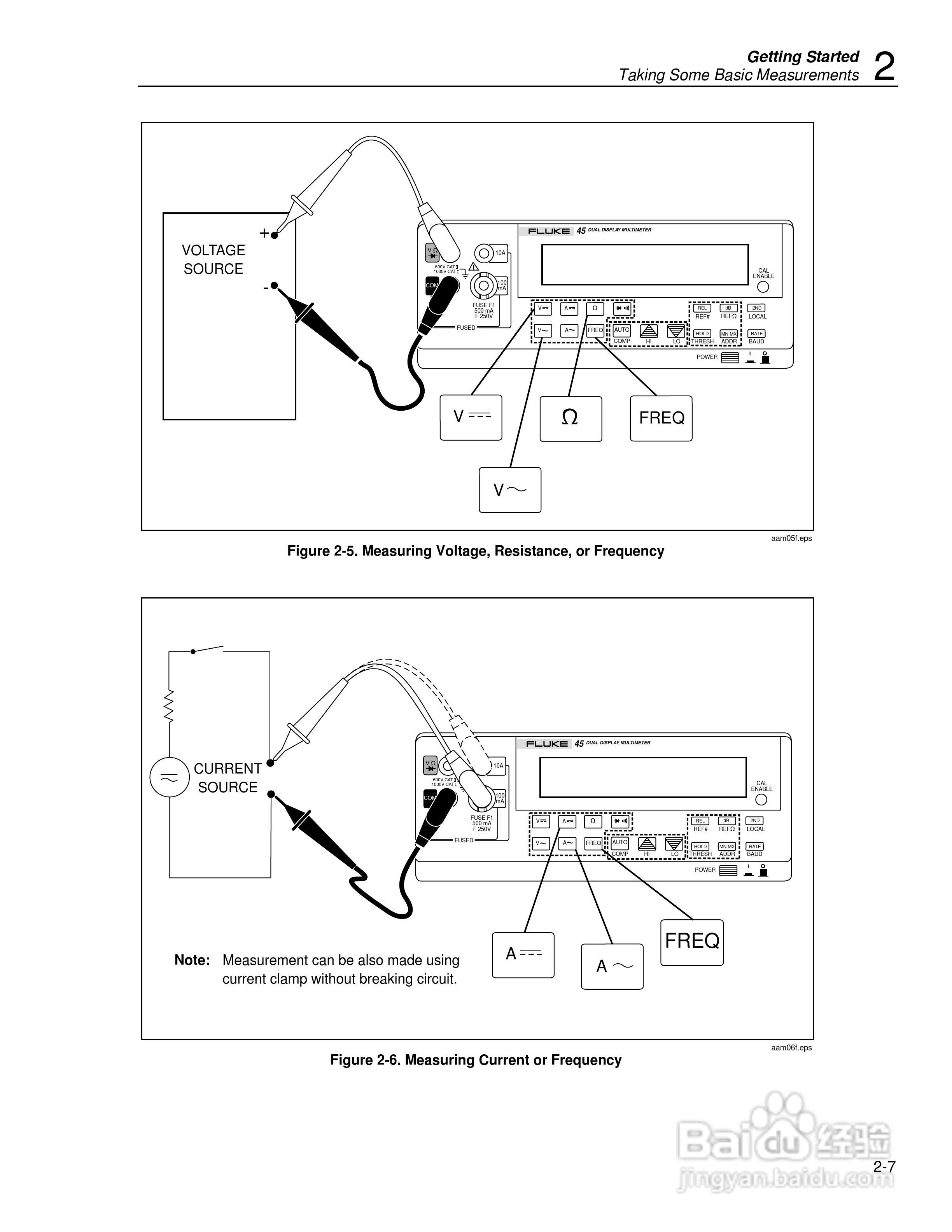 福禄克Fluke45万用表说明书:[3]