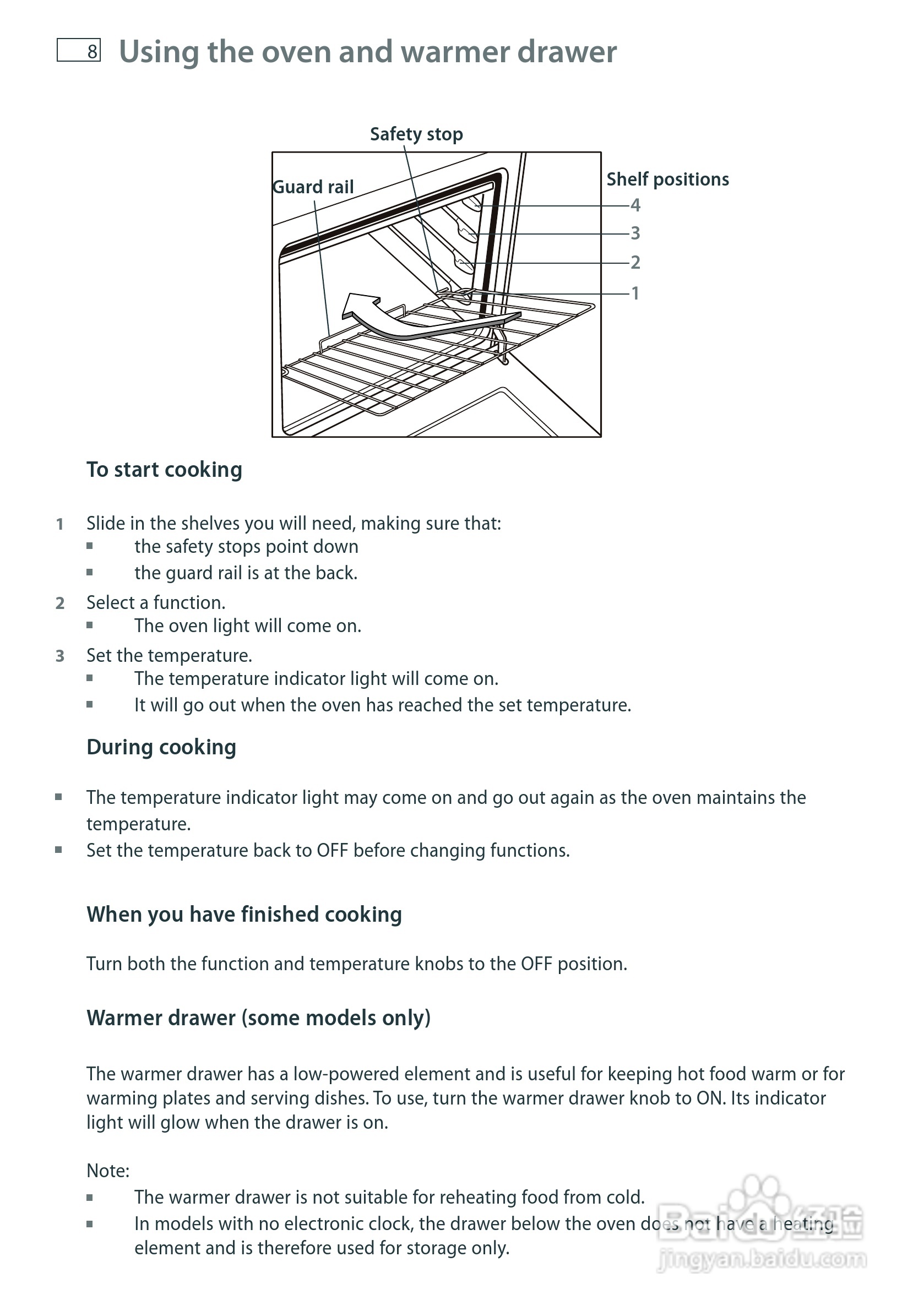 斐雪派克OR61S8CEWSW2多功能电炉说明书:[1]