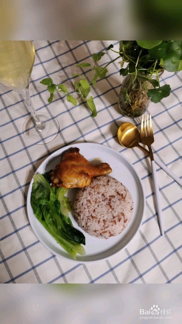 鸡腿饭的做法