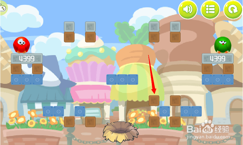 小游戏泡泡鸟历险记4第9关