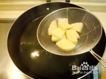 黑椒酱炒马铃薯面疙瘩