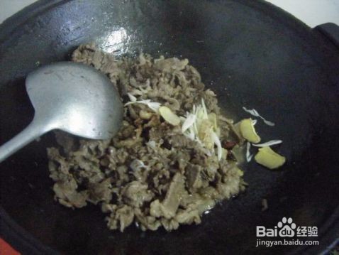 生炒牛肉怎么炒嫩