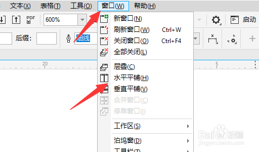 CorelDRAW2019怎么展示两个页面