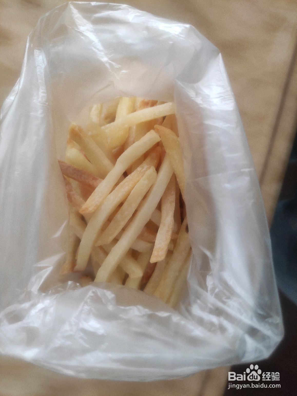 摇摇椒盐薯条空气炸锅版的做法